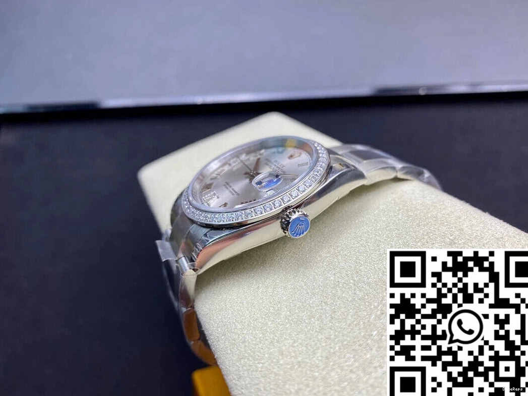 EW M126284RBR-0022 Rolex Factory Diamond-set Datejust Bezel 0214